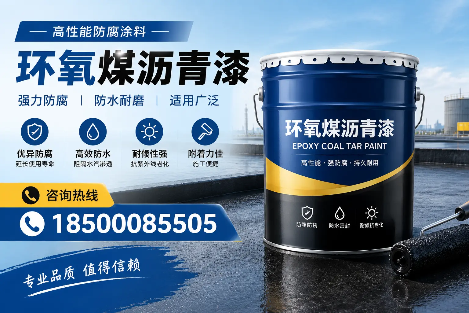 环氧煤沥青漆的主要成分与功能,晋中用户深度了解